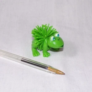 Miniature Dollhouse VTG Koosh Ball Toy Frog Figurine 1.5 in Green Spiky Plastic - Picture 1 of 5