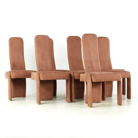 Pierre Cardin Mid Century Dining Chairs - Set of 8 Cover