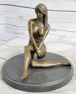HotCast Escultura de Bronce Desnudo Mujer Edición Coleccionista Cera Perdida Obra Maestra Venta - Imagen 1 de 10