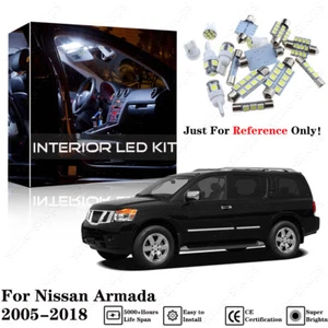 11pcs White Interior LED Light Package Kit For Nissan Armada 2005-2016 2017 2018 - Picture 1 of 12