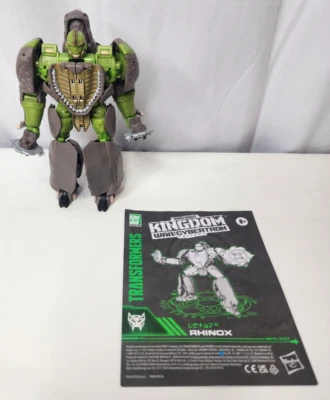 Transformers WFC War For Cybertron Trilogy Kingdom Voyager Rhinox 100% Complete - Image 1 of 4