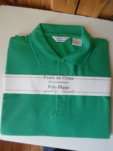 Polo Paulo De Cruse Verde Talla M - Imagen 1 de 5