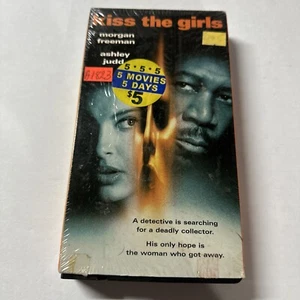 Kiss The Girls (VHS, 1998, Full Screen) Morgan Freeman, Ashley Judd, Cary Elwes - Picture 1 of 4