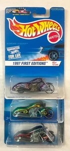 Hot Wheels SCORCHIN SCOOTER Lot of 3! 1997 1st Ed, 2005 Rebel Rides, 2006 #183 - Picture 1 of 8