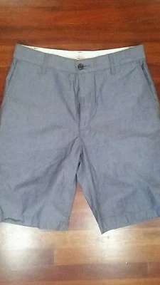 Bermudas cortas Dockers para hombre azul claro frente plano talla 30 Foto 1 de 4