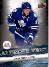 2011-12 Upper Deck Ea Ultimate Team Dion Phaneuf #EA12