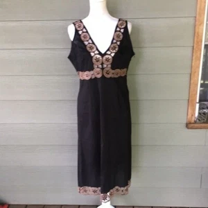 Hibis Lace Works Boho Dress - Picture 1 of 10