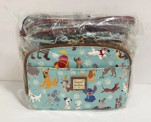 2017 Disney Dooney & Bourke blaue HUNDE Schultertasche Ambler Umhängetasche - NEU - Bild 1 von 11