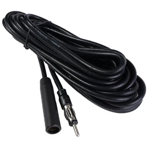 Antennen-Verlängerung 3,5m Kabel DIN Stecker auf Buchse 150 Ohm Auto KFZ PKW LKW - Bild 1 von 3
