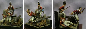 British 88th Connaught Rangers at Badajoz 1812 54mm Beneito Miniatures MD25 - Imagen 1 de 2
