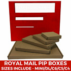 Royal Mail Large Letter Cardboard PIP Boxes Mailing Postal - C4/C5/C6/DL/Mini
