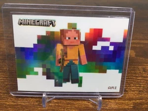 2024 Panini Minecraft Ari Color Blast Case Hit Prizm SSP Short Print Chase Rare - Picture 1 of 3