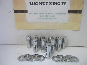 20 LUG NUTS 1/2-20 WELD WHEELS PRO STAR  RODLITE,DRAGLITE  W/ 779 NEW - Picture 1 of 1