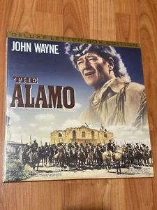 The Alamo Laserdisc Deluxe Letter Box Edition 2 Disc Set (1990) John Wayne - Picture 1 of 13
