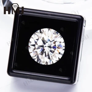 5 Pcs D Color Loose D White Moissanite 3MM-5mm Round Diamond Cut Wholesale VVS1 - Picture 1 of 9