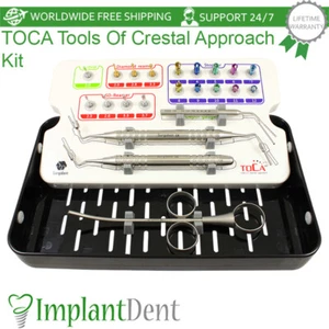 Taladro guía dental TOCA D-2,0 mm, L-32,5 mm Kit de instrumentos Herramienta de acero inoxidable - Imagen 1 de 12