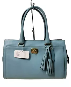 NWT Coach Legacy Chelsea Carryall 25359 ROBINS EGG BLUE Leather - Picture 1 of 12