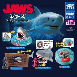 TAKARA TOMY ARTS JAWS Figure Collection 3 Capsule Toy 4 Types Set gacha 2024 - Picture 1 of 11