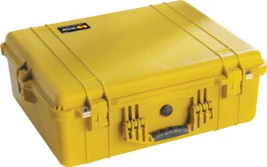 Pelican 1600NF Case without Foam (Yellow) - Picture 1 of 1