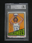 Artis Gilmore Signed 1972-73 Topps Rc #180 Bas Authentic Auto Colonels