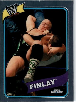 2008 Topps Chrome Heritage III WWE #34 Finlay - Image 1 of 2