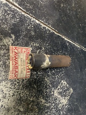 NOS Kawasaki 67-76 Muffler Baffle Tube # 14038-030  KV100 G4TR A1SS  JHKA1 - Imagem 1 de 2