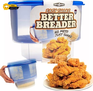 The Original Better Breader Bowl All-In-One Stazione di pane a batteria senza problemi - Foto 1 di 12