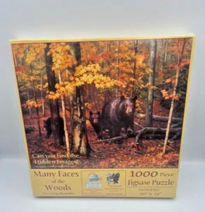 Puzzle Tanti Volti del Legno di Greg Alexander Sigillato 1000 Pezzi Sunsout 20x27 - Foto 1 di 7