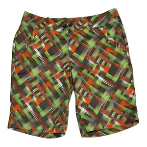 Callaway Shorts Damen 28 (Etikett abgenutzt) Geometric Opti Dri leicht Golf - Bild 1 von 7