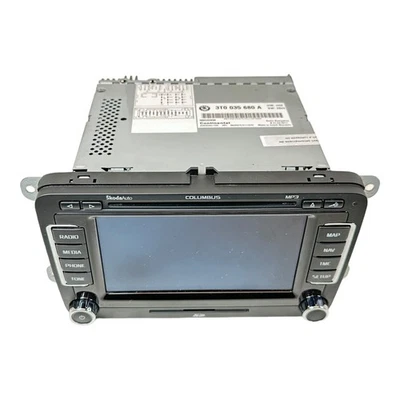 Radio Navigationssystem Columbus Skoda Octavia Superb Yeti 3T0035680A - Bild 1 von 4