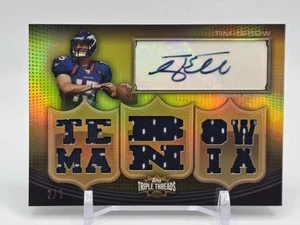 2010 Topps Triple Threads Tim Tebow "TEBOW MANIA" #2/9 Rookie Patch AUTO - RC! - Picture 1 of 12