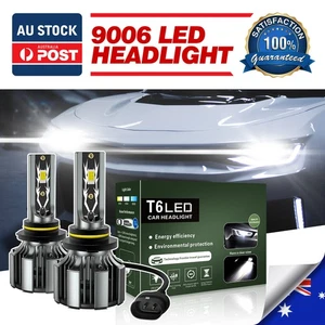 9006 HB4 LED Headlight Globes 6000K Low Beam For Mitsubishi Outlander 2007-2012 - Picture 1 of 14