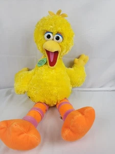 2006 Edizione Limitata COSTRUISCI UN ORSO Giallo Peluche Imbottito Sesame Street BIG BIRD 22" - Foto 1 di 5