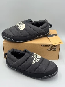 The North Face Men's NUPTSE MULE Black Regrind THERMOBALL Traction Mules Sz 11 - Picture 1 of 11