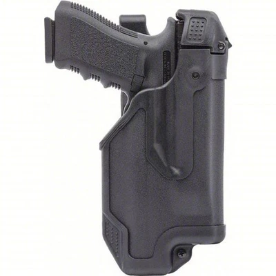 BLACKHAWK EPOCH Level 3 Light-Bearing Duty Holster Glock 17/22/31 RH 44E000BK-R - Image 1 of 4