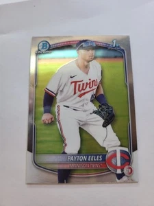 2025 Bowman - Chrome 1st Prospects Payton Eeles #BCP-78 (RC) - Picture 1 of 2