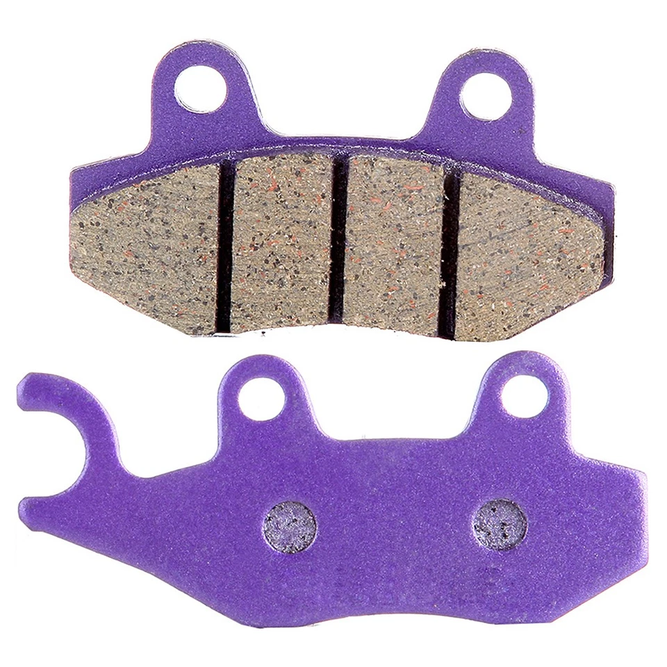 Pair of Brake Pads For 2001-2009 Kawasaki Eliminator 125 BN125A Carbon Fiber - Изображение 1 из 4