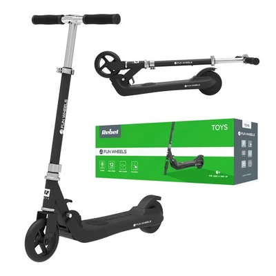 REBEL ELECTRO Elektroroller für Kinder 12km/h 50kg Rebel faltbar leicht IPX4