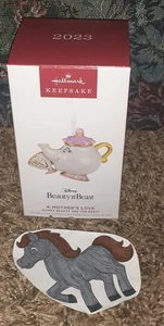 Hallmark Andenken Disney Die Liebe der Mutter Die Schöne und das Biest Weihnachtsschmuck - Bild 1 von 1