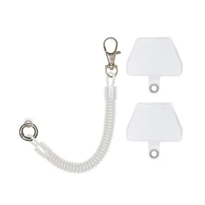 Phone Lanyard Tether With Patch Universal Stretchy Straps For Mobile Phone HLF - Zdjęcie 1 z 8