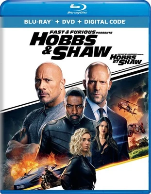 Fast & Furious Presents Hobbs & Shaw (Blu-ray) Dwayne Johnson Jason Statham - Image 1 of 2