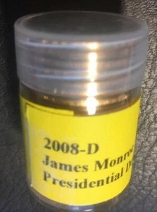 2008-D James Monroe Presidential Dollar (10 Coins) Clean Near. Unc. - Bild 1 von 3