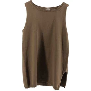 Top smanicato Maxa Mara in maglia marrone | Taglia M - Foto 1 di 3