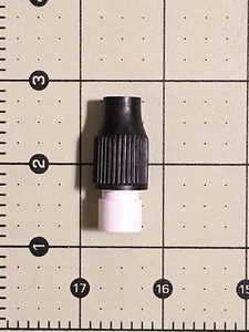Válvula de drenaje de aire de extremo de tubo de repuesto para dispositivos inflables de deportes acuáticos (x 2) - Imagen 1 de 3