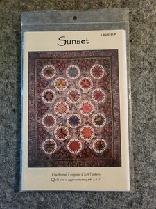 New Sunset Quilt Pattern by Edyta Sitar Laundry Basket Quilts - Picture 1 of 2