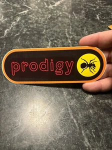 Vtg 6” PRODIGY STICKER COLLECTIBLE RARE 90s METAL LIVE WINDOW DECAL Promo Show - Picture 1 of 4
