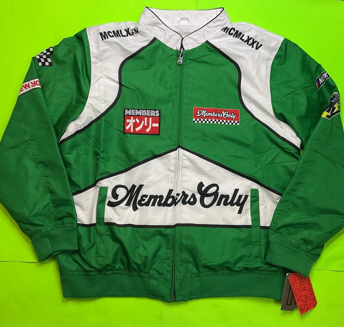 Members Only Green Windbreaker Coats, Jackets & Vests for Men for