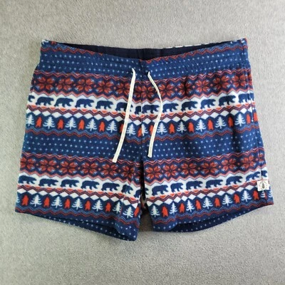 Pantalones Cortos de Sudadera Chubbies Para Hombres XL Polar Oso Navidad Pijamas Copos de Nieve Nórdicos Foto 1 de 4