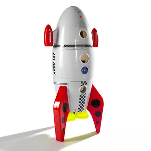 CP Toy Space Mission Rocket Ship 7 Piece Set Including Astronauts and Aliens - Picture 1 of 8