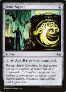 *MRM* ENGLISH Cachet de Simic - Simic Signet MTG MM3 - Picture 1 of 1